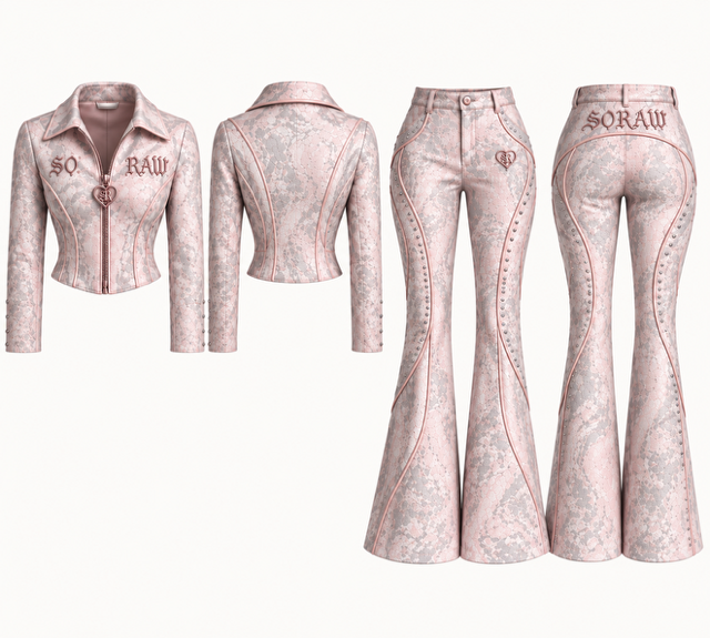 SORAW Signature Set shown without the detachable plush cuffs